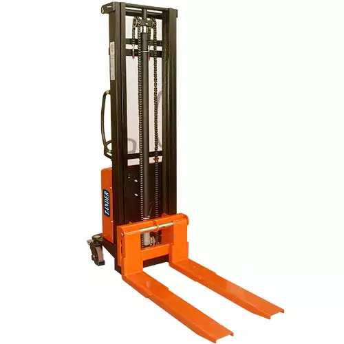 Empilhadeira semi-elétrica com elevação de 3,5 metros capacidade de 1500 kg – NSTM1535