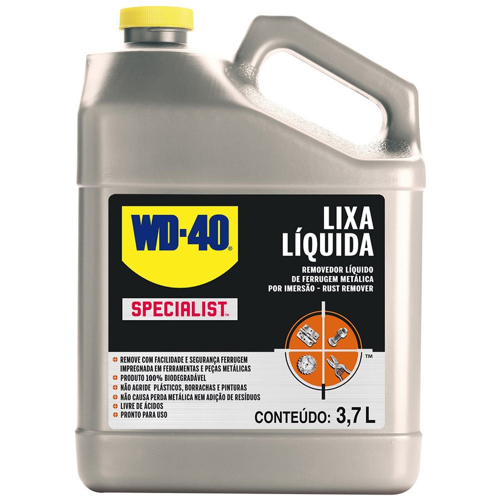 Specialist Lixa Líquida – Removedor de Ferrugem – Galão 3,7 Litros WD-40-497690