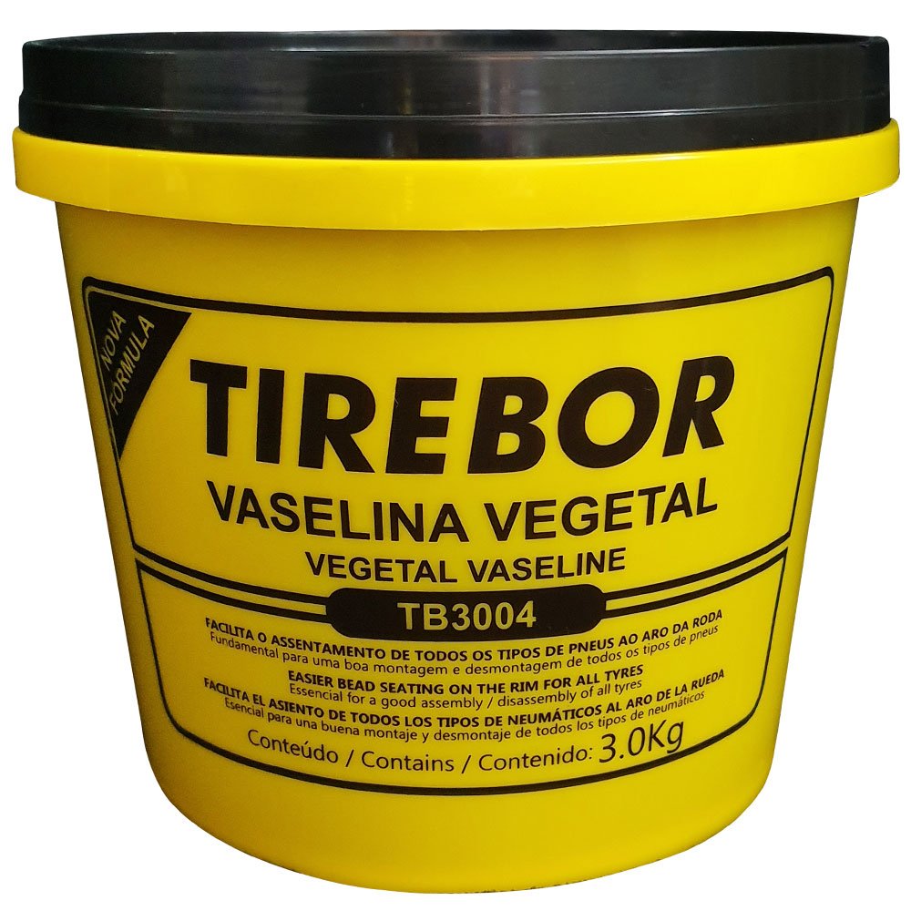 Vaselina Vegetal Balde 3Kg para Montagem de Pneus SCHEBOR-TB3004