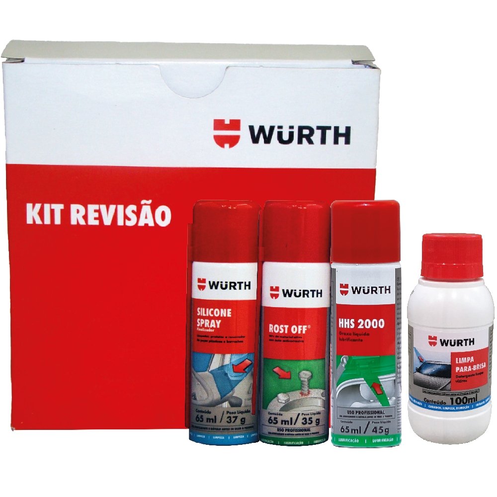 Kit Revisão com 4 Unidades WURTH-38908165