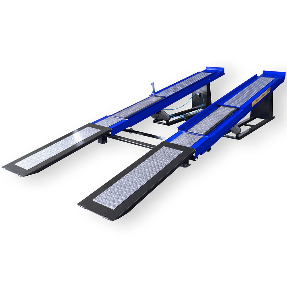 Rampa de Alinhamento Pneumática Azul 4000Kg JM MAQUINAS-6447