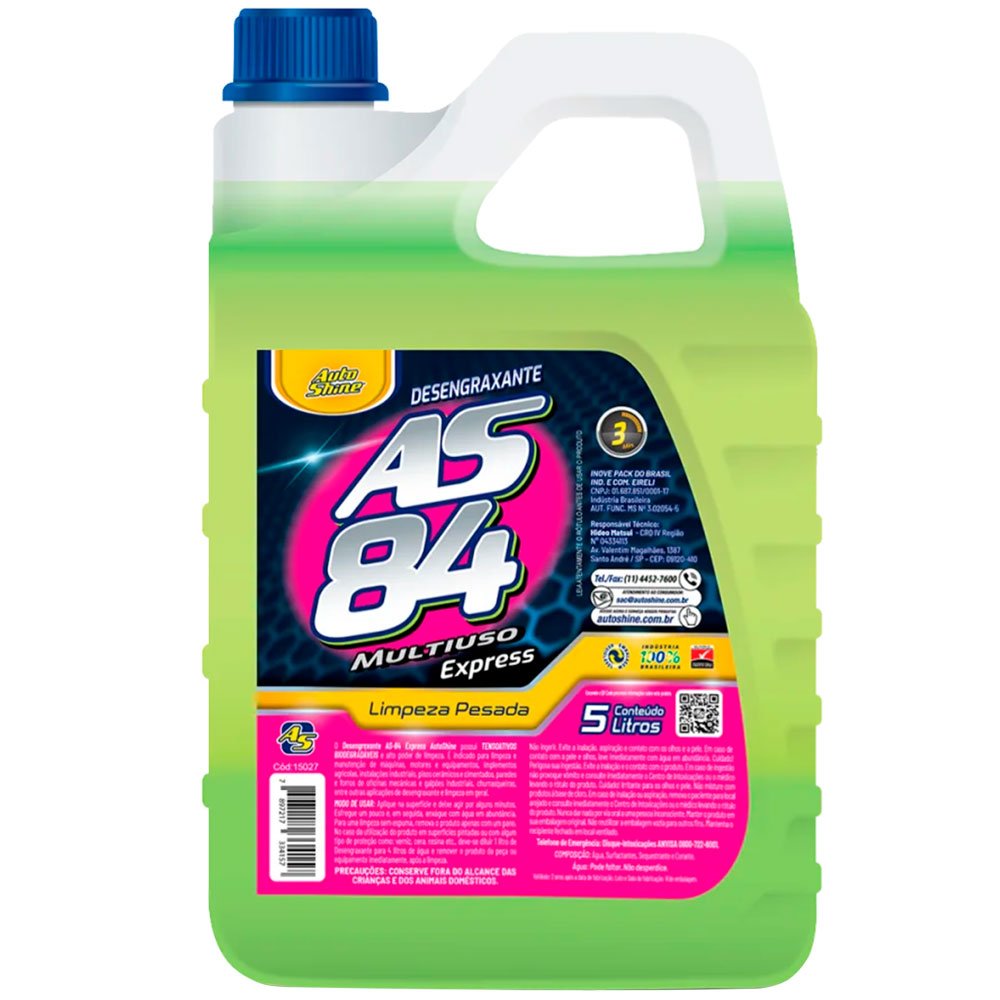 Desengraxante Multiuso 5L AUTO SHINE-AS15027-5L