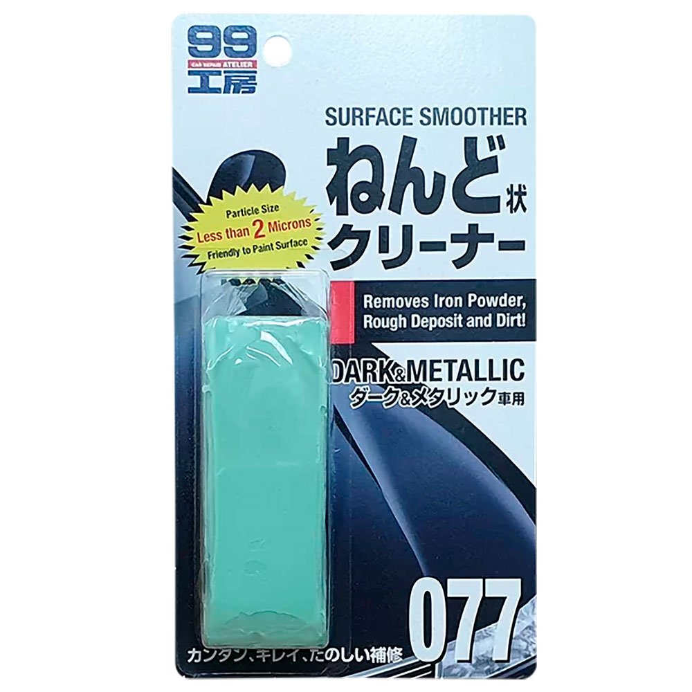 Descontaminante Automotivo Clay Bar Dark Baixa Abrasividade SOFT99-09077