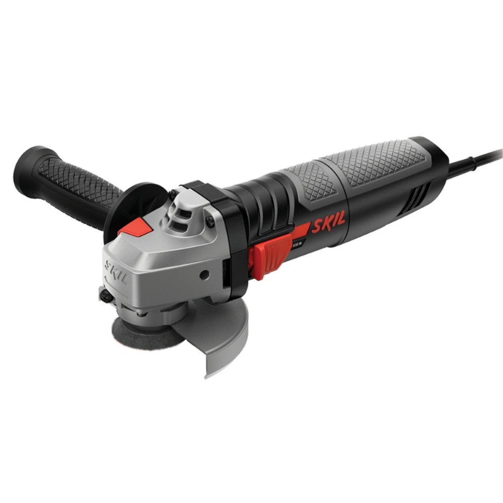 Esmerilhadeira Angular 9004 4.1/2 Pol. 830W 220V com Capa e Punho Auxiliar SKIL-F0129004AL