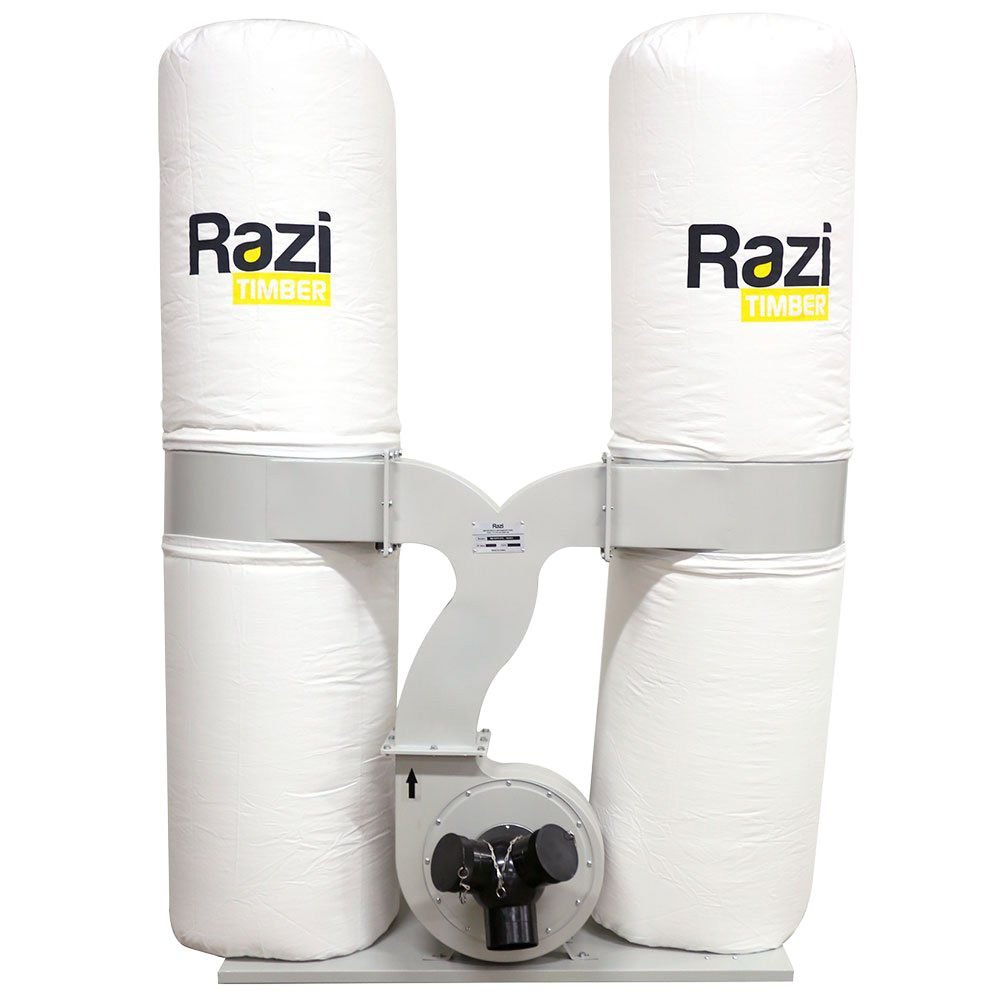 Coletor de Pó 3CV 307L com 2 Reservatórios 220V – Trifásico RAZI-18353
