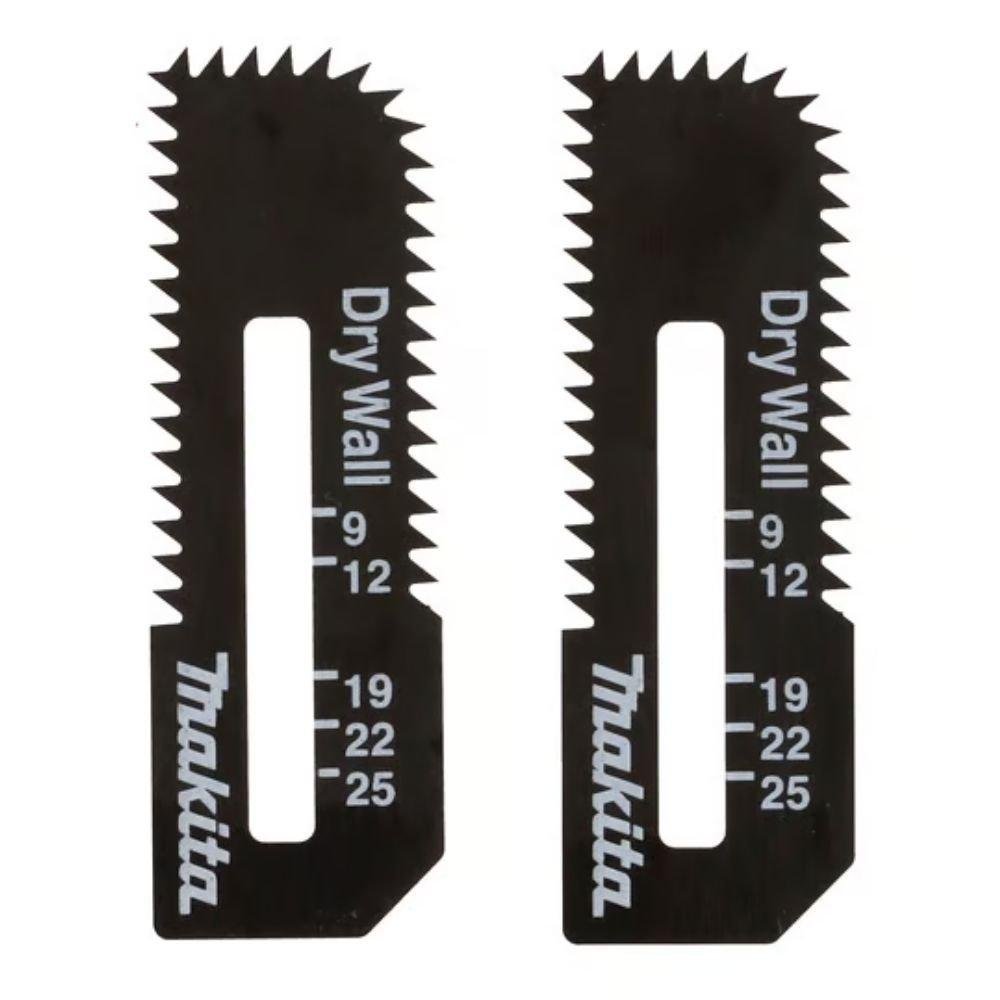 2 Lâminas de Serra HCS 55x18mm para Drywall MAKITA-B-49703