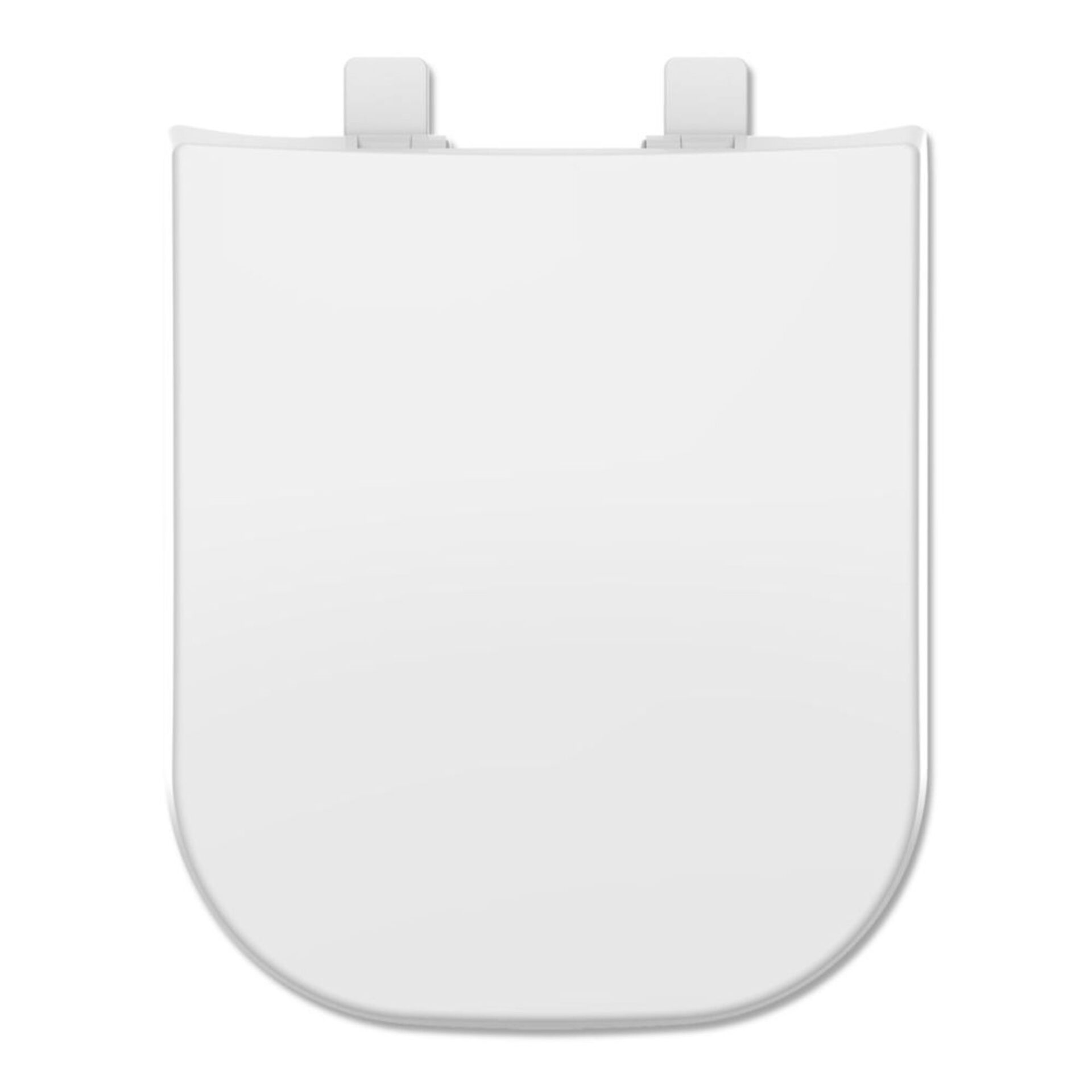 Assento Sanitário Quadra PP Quadrado Branco