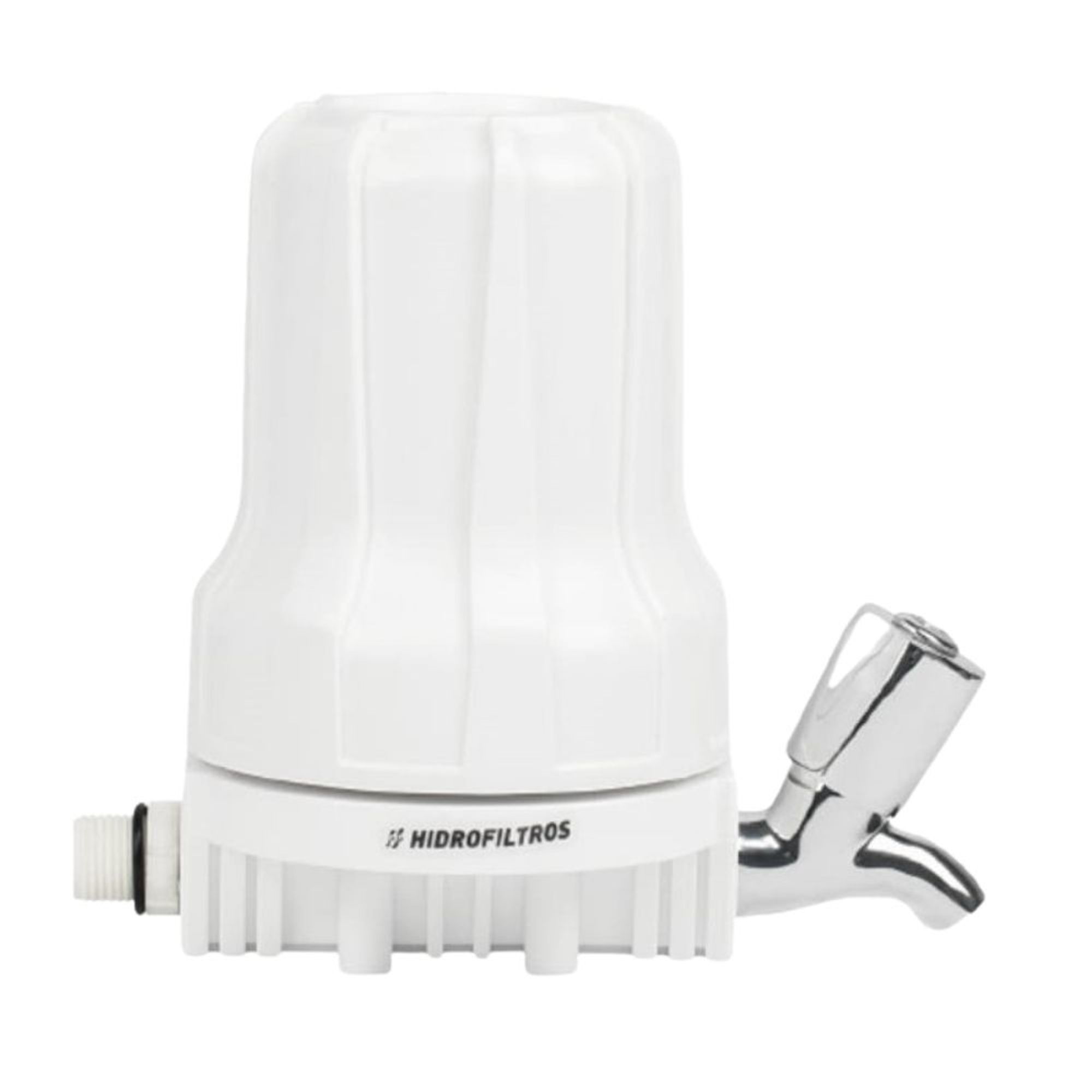 Filtro com Torneira e Carvão Ativado Branco 5″ 80L/H Hidrofiltros