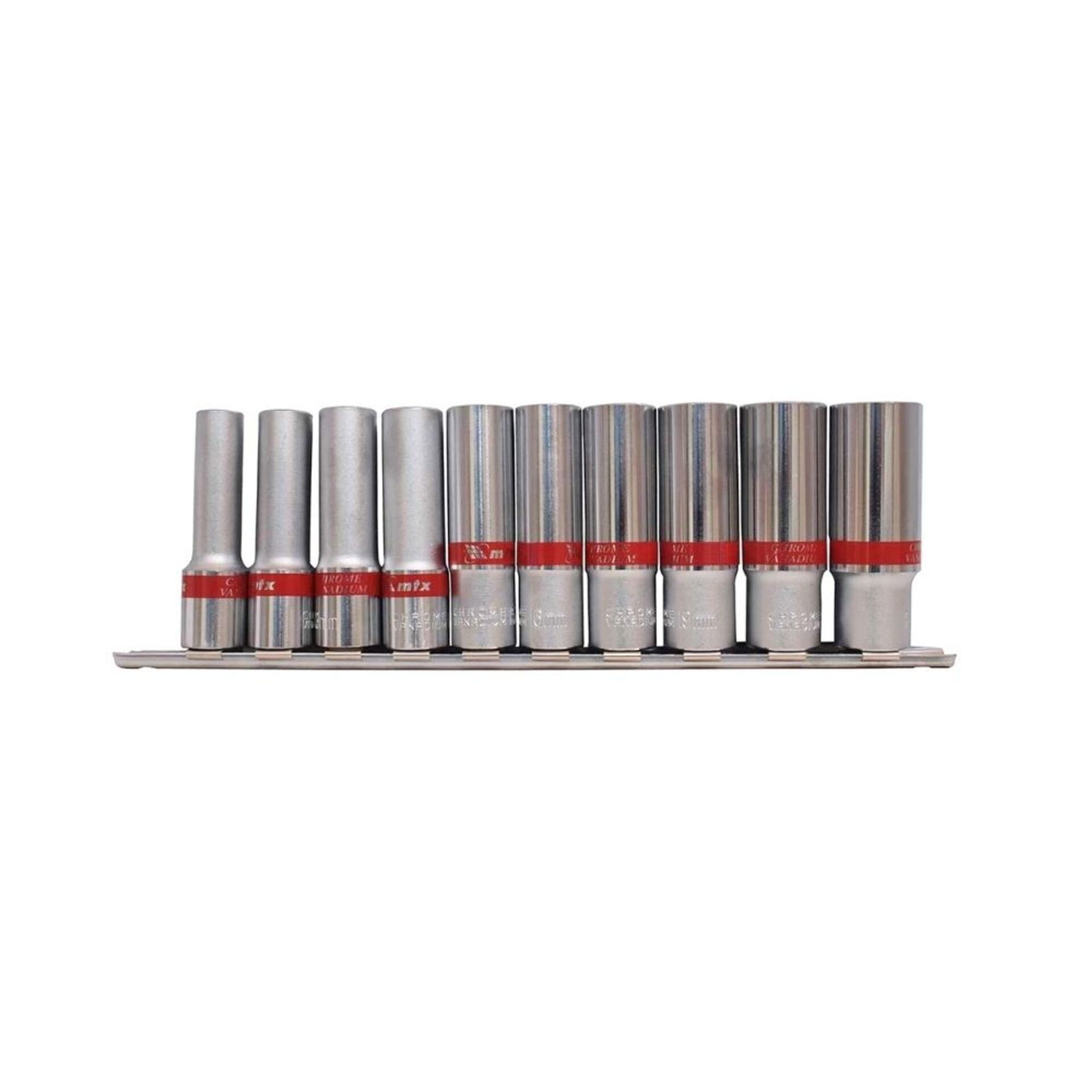 Jogo Soquete Curto 10 – 20mm Encaixe 1/2″ MTX