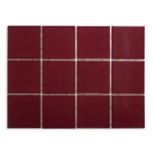 Revestimento Guindo Bold Brilhante Vermelho 10x10cm 1,95m2