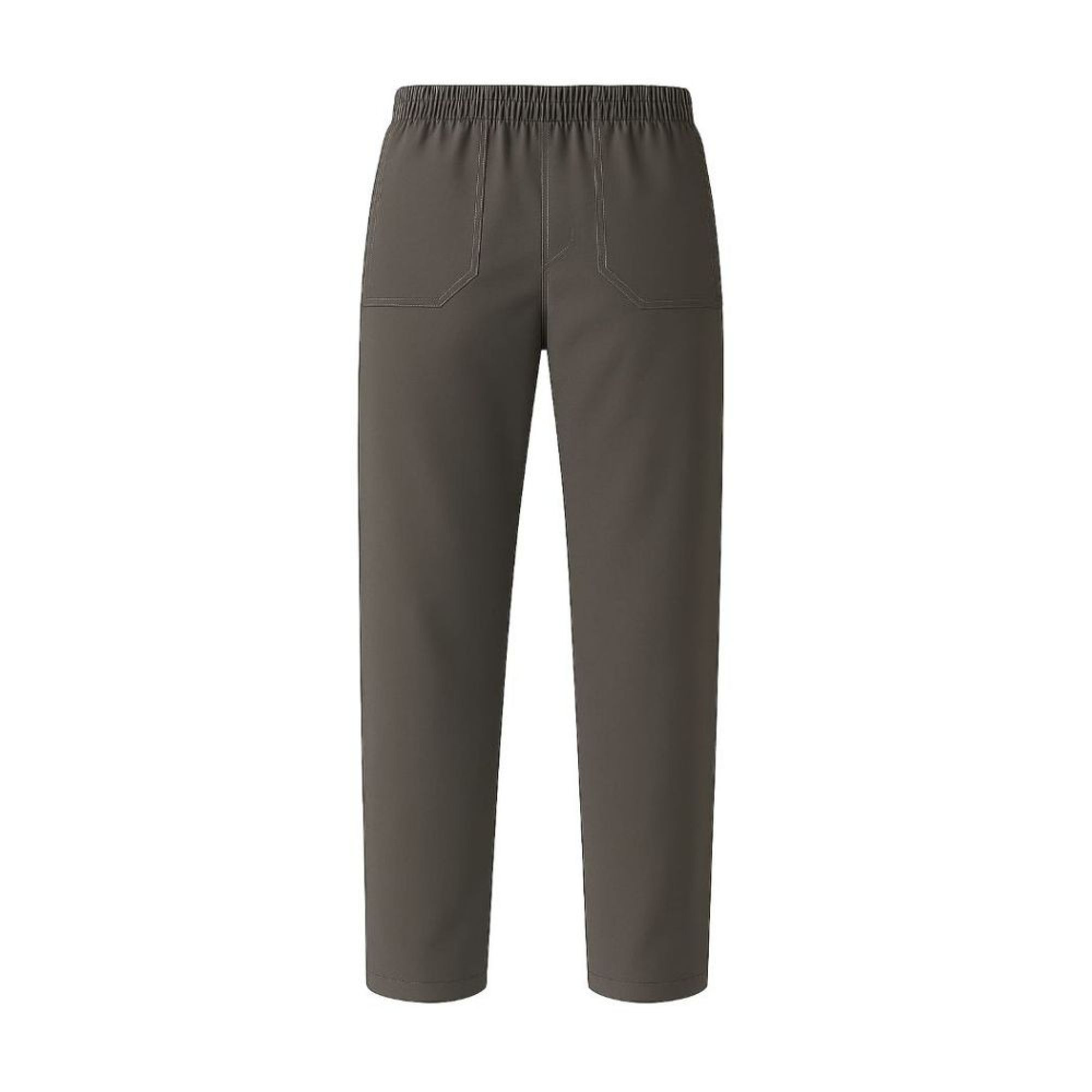 Calça Brim Cinza Sem Faixa Tockformes