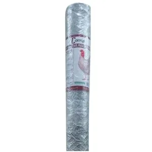 Tela Hexagonal Galinheiro Aço Galvanizado 2" 22BWG Comep