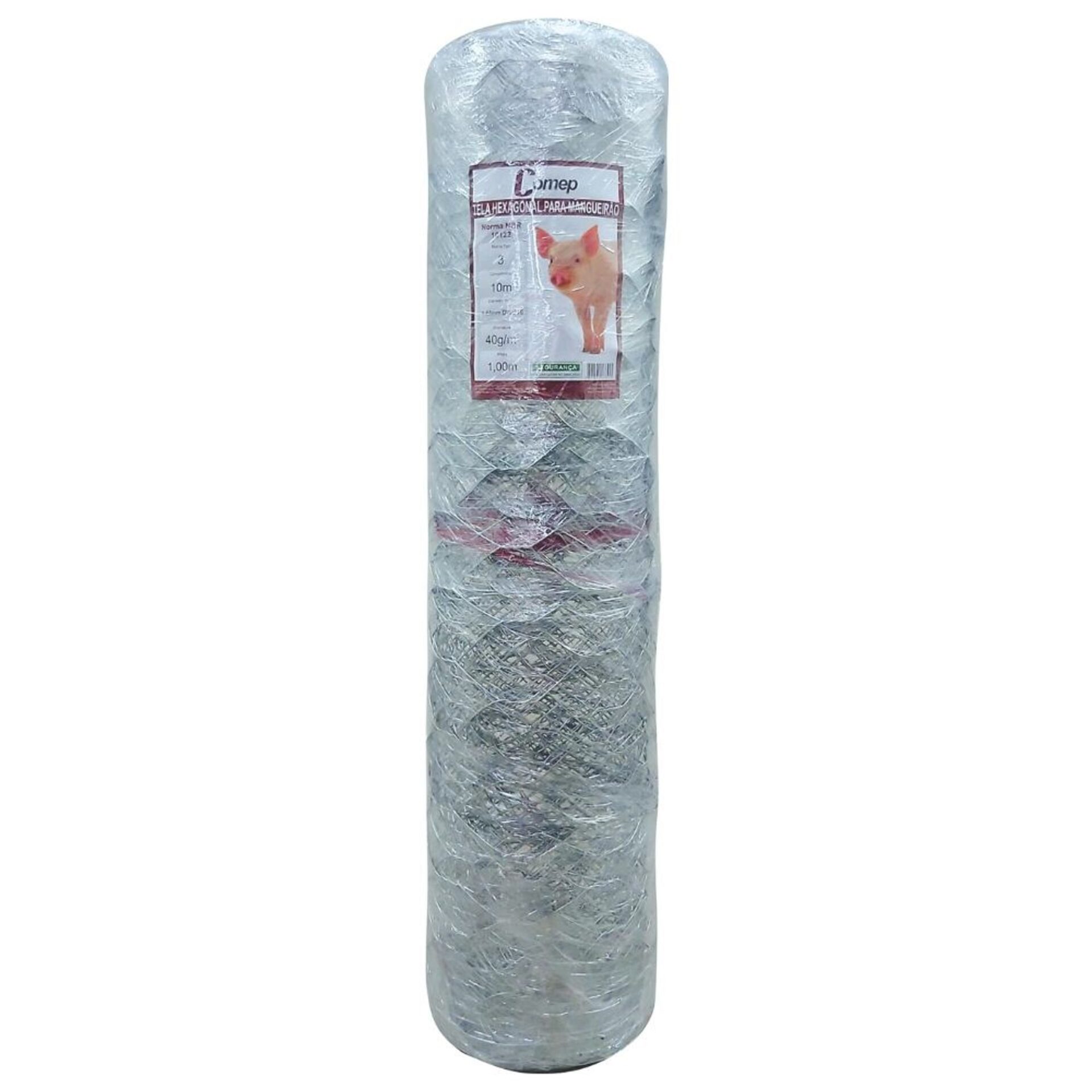 Tela Hexagonal Mangueirão Aço Galvanizado 3″ 16BWG Comep