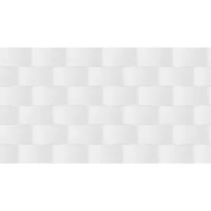 Revestimento Scaleno White Bold Brilhante Branco 33X60,5cm 2,43m2