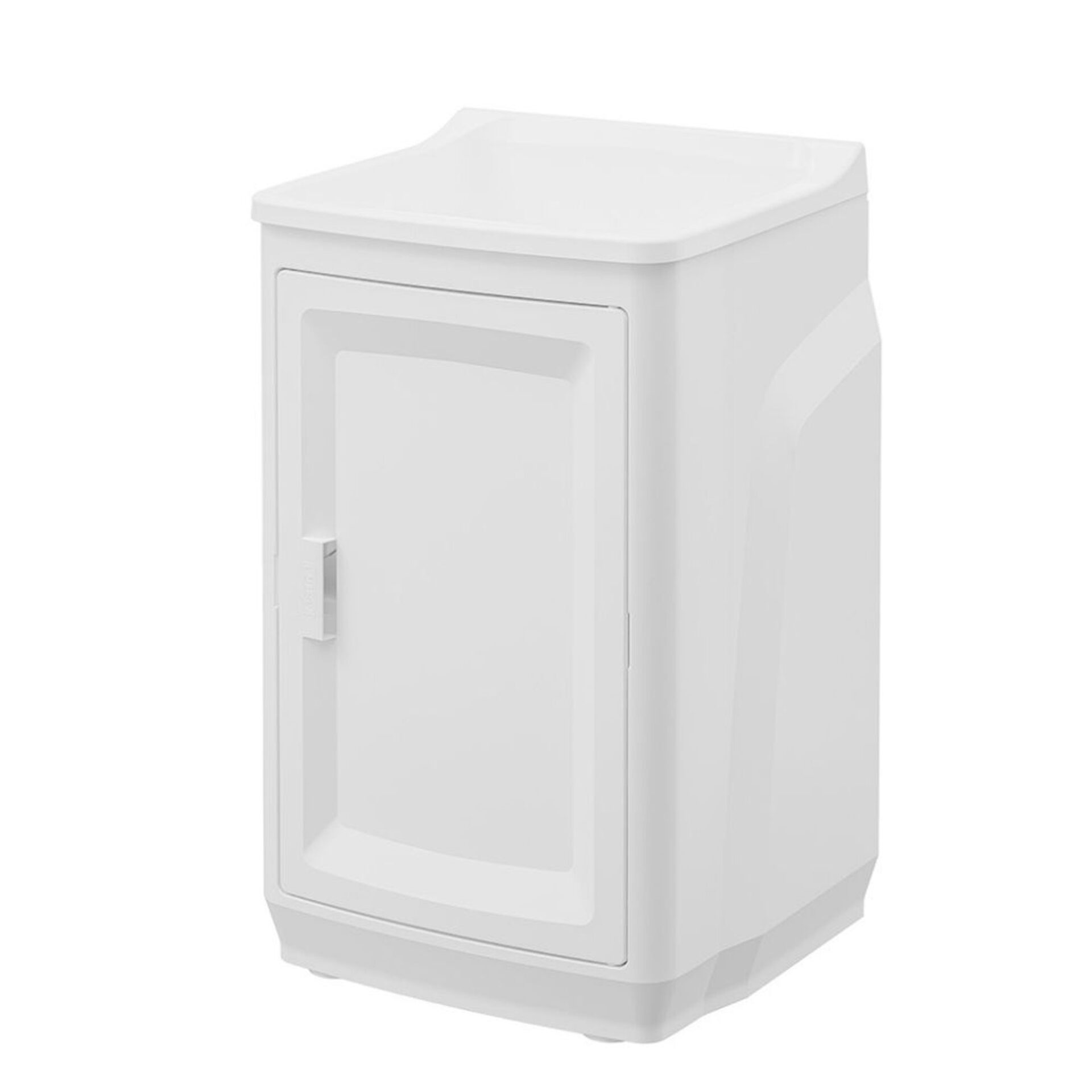 Kit Gabinete Lavanderia com Tanque GTQO Branco 71cm Astra