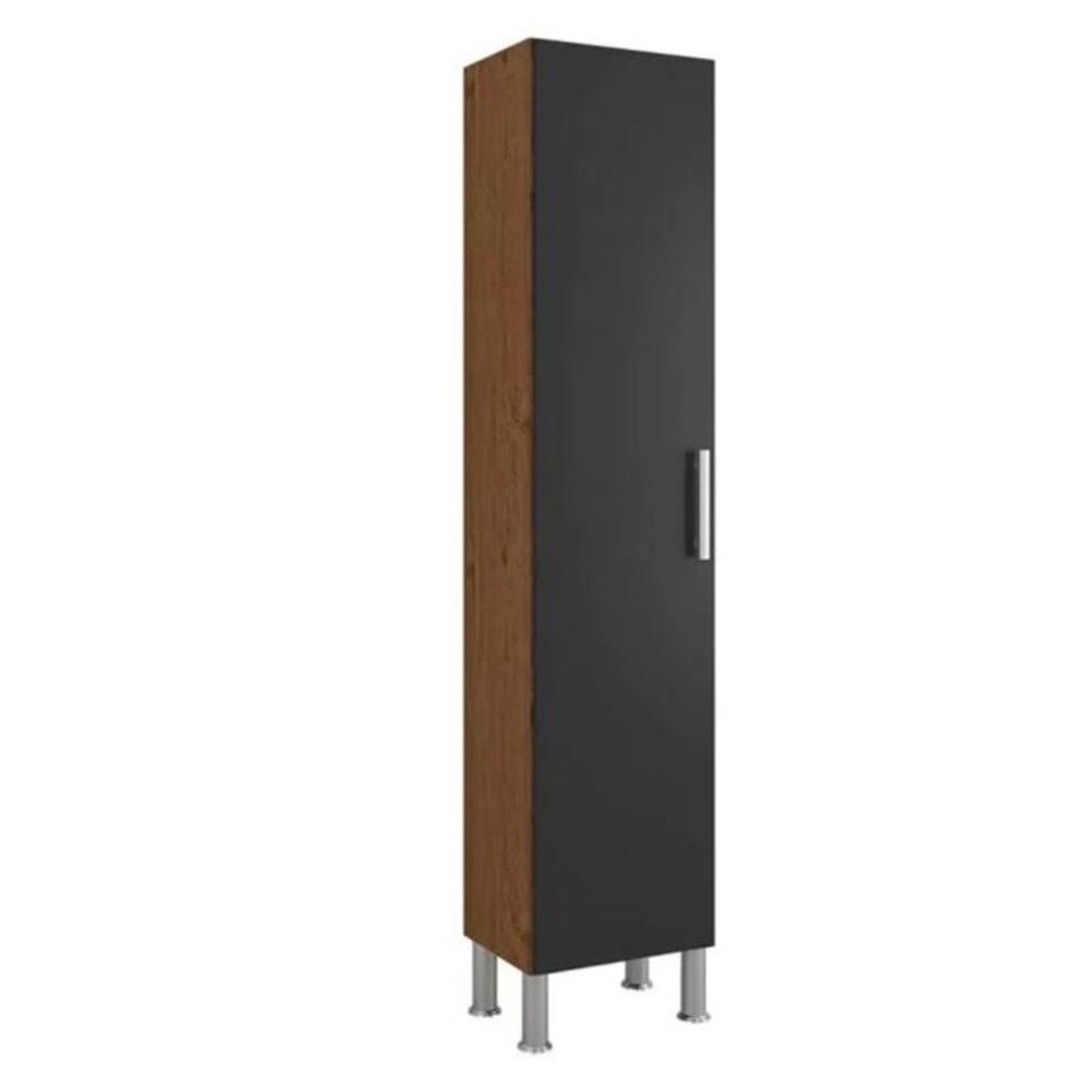 Armário Paneleiro para Cozinha Flex 42,5x202cm MDF MGM Móveis
