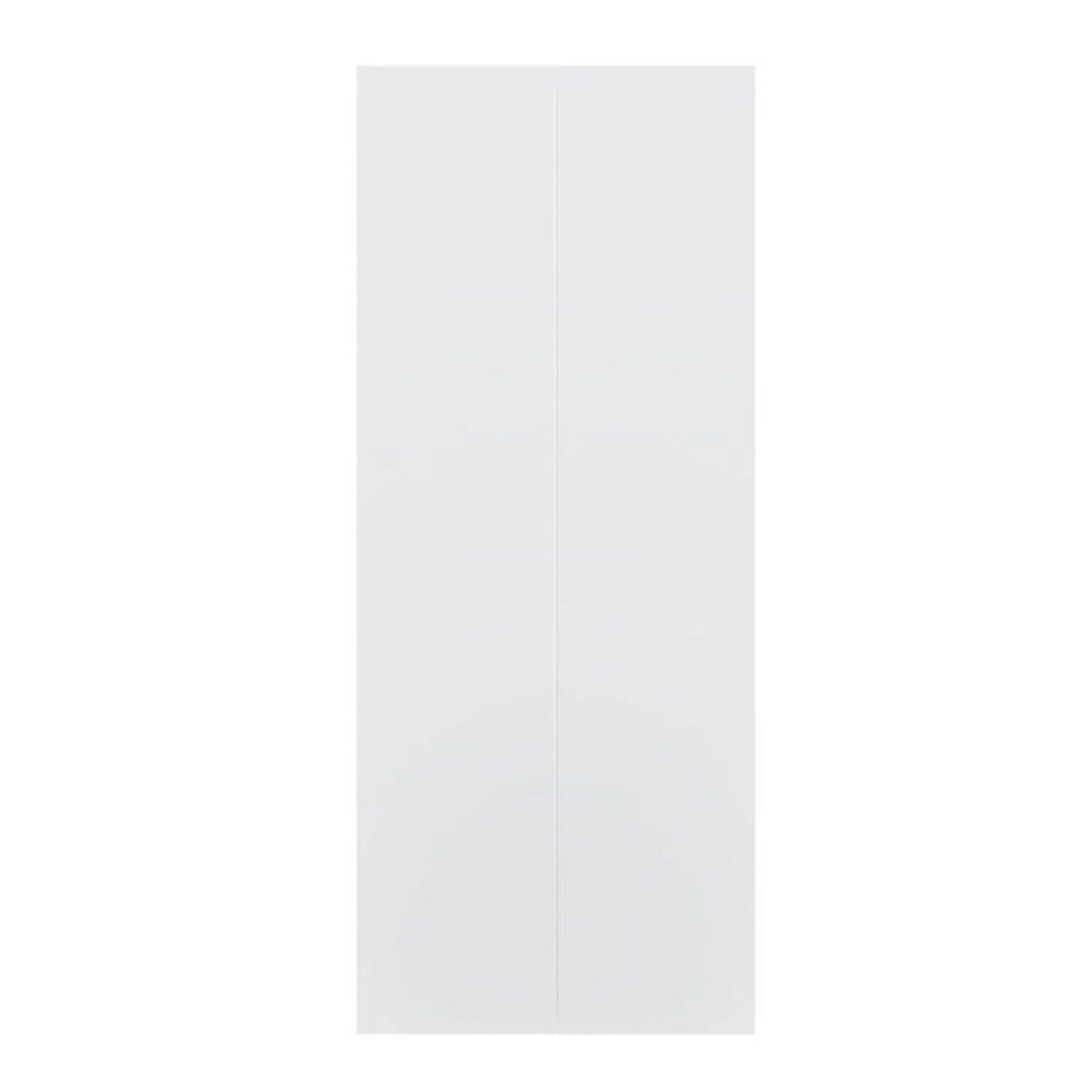 Porta Camarão Colmeia Lisa Primer Branco com Ferragens 210x60cm Vert