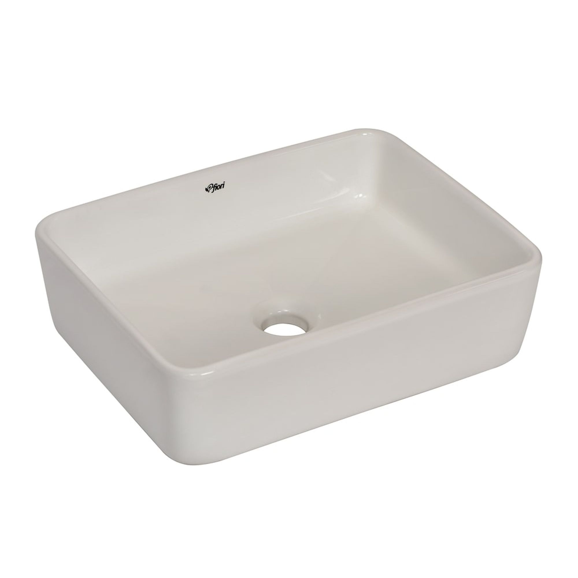 Cuba de Apoio Louça Retangular 55CB16-1FB Branca 42×31,5cm Fiori