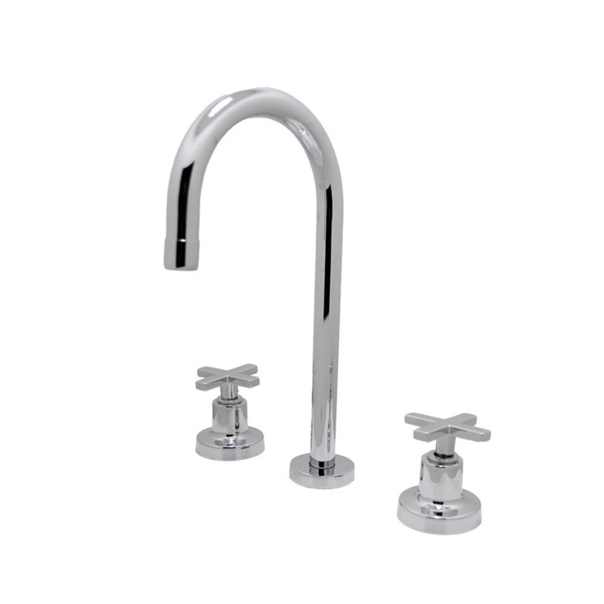 Misturador para Banheiro Mesa Bica Alta 1/4V Cromado 3196