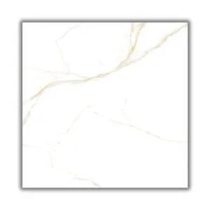 Piso Delux Marmo Retificado Brilhante Branco 75x75 2,84m2