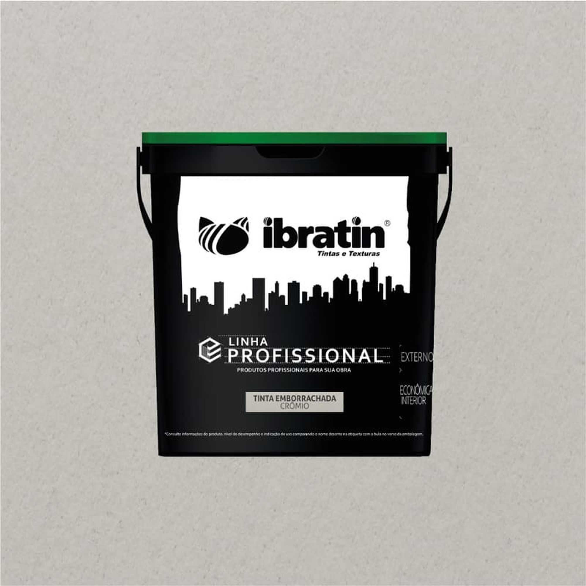 Tinta Acrílica Fosco Emborrachada PRO 15L Ibratin
