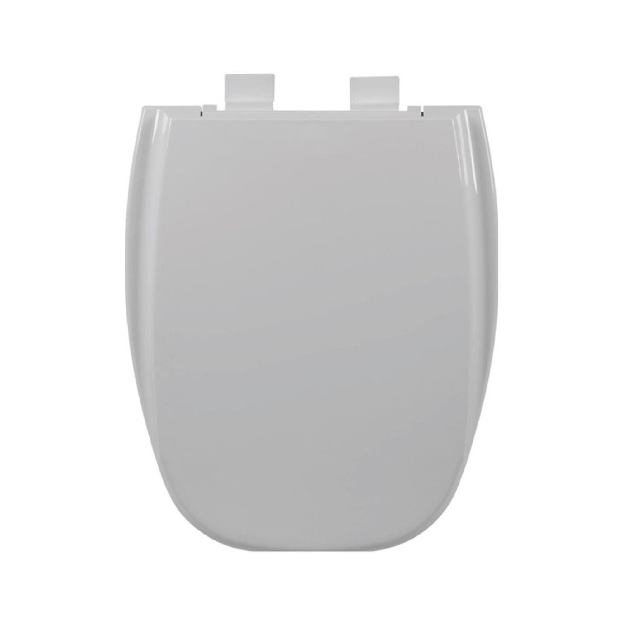Assento Sanitário Monte Carlo Soft Close PP Quadrado Branco