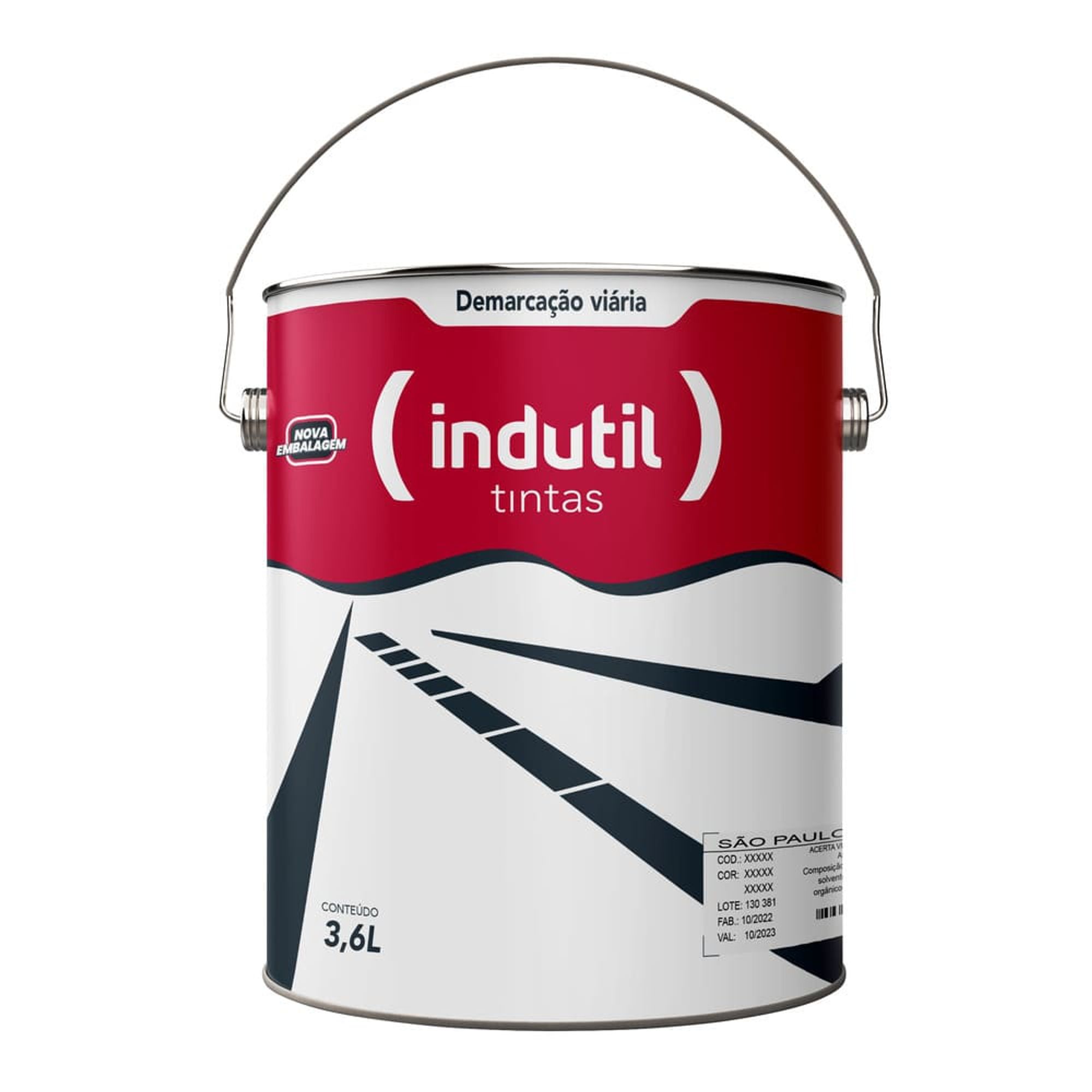 Primer Promotor de Aderência Tinta Demarcação 3,6L Indutack