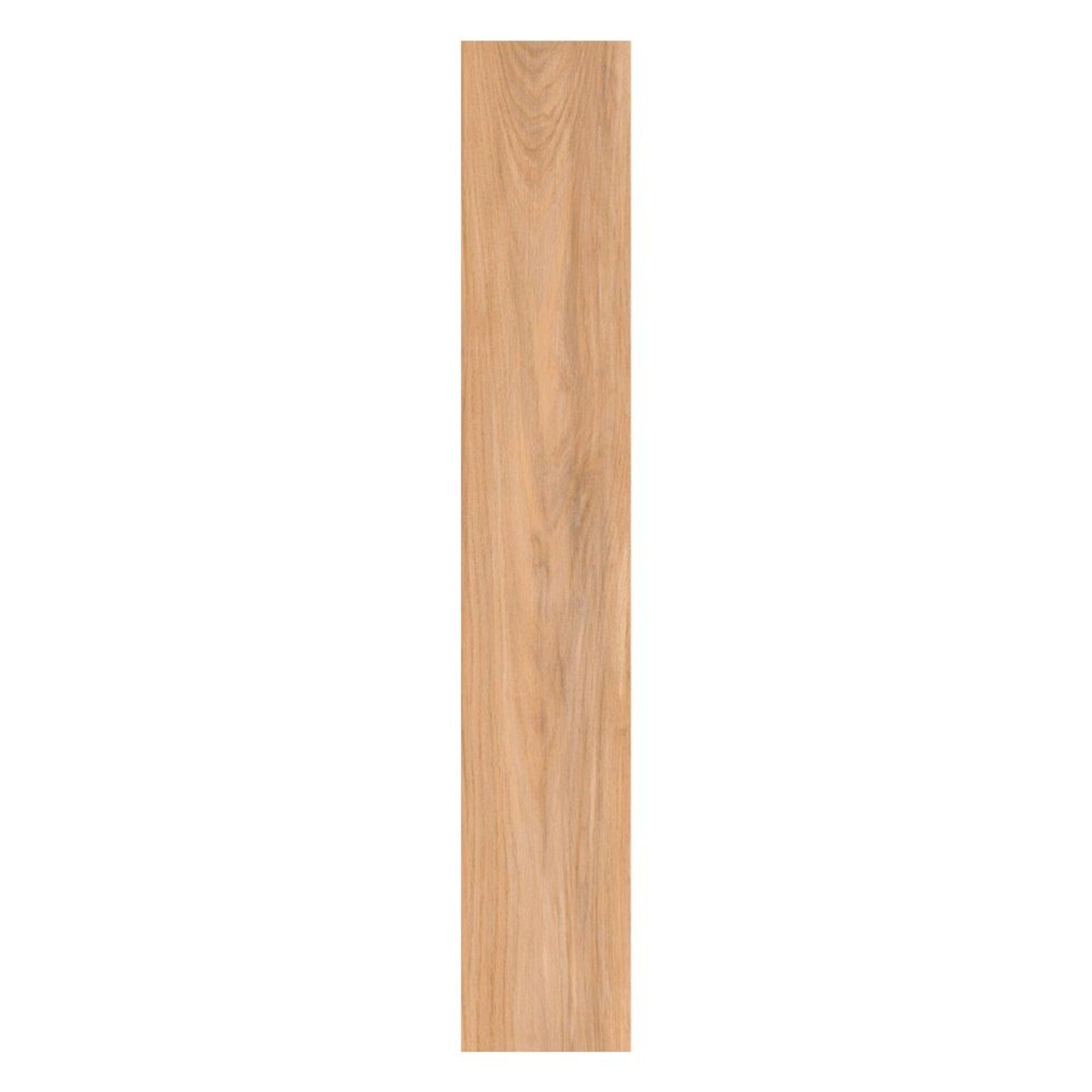 Piso Alamos Caramel Retificado Acetinado Marrom 18x113cm 2,03m2