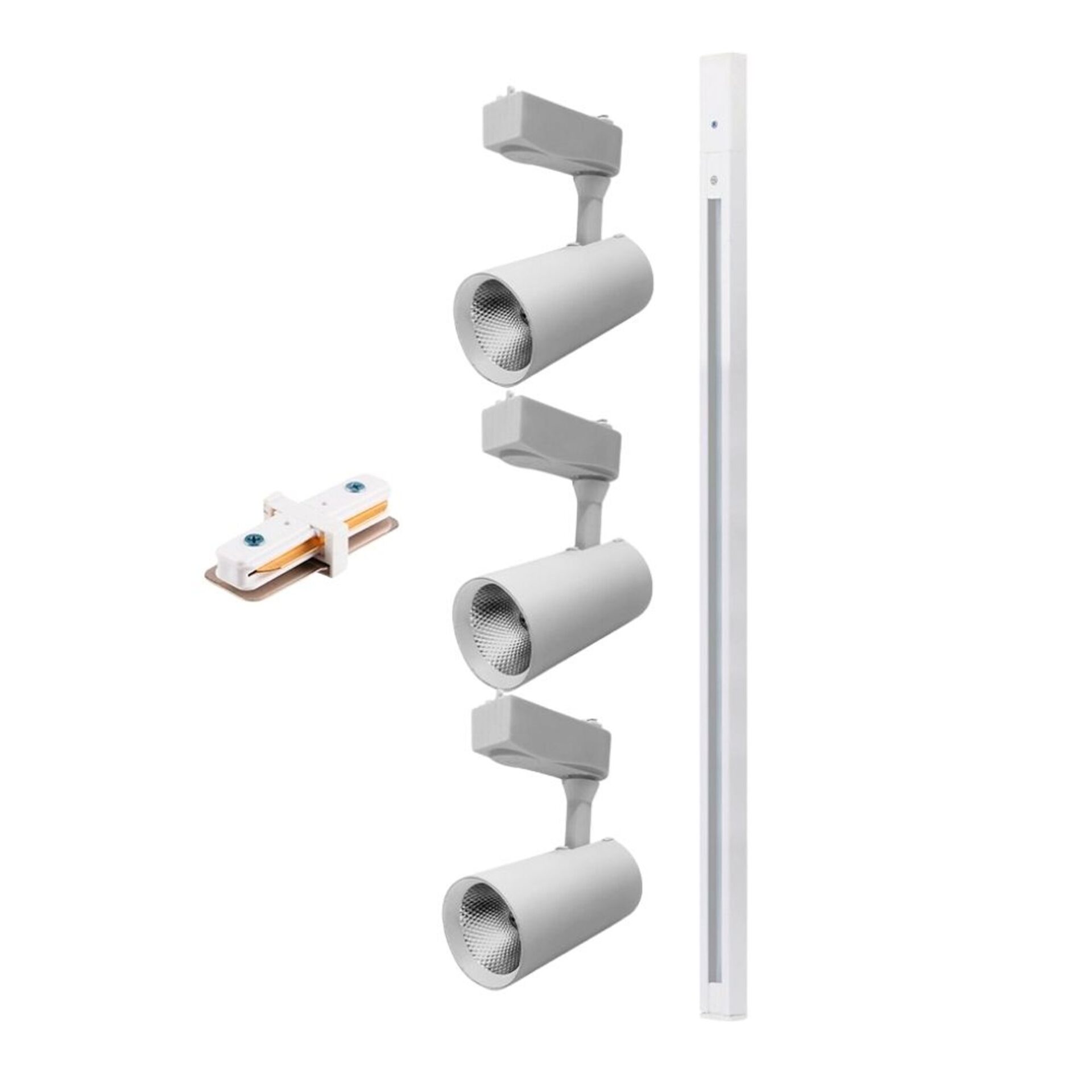 Kit de Trilho LED Branco com 3 Spots 7W Kian