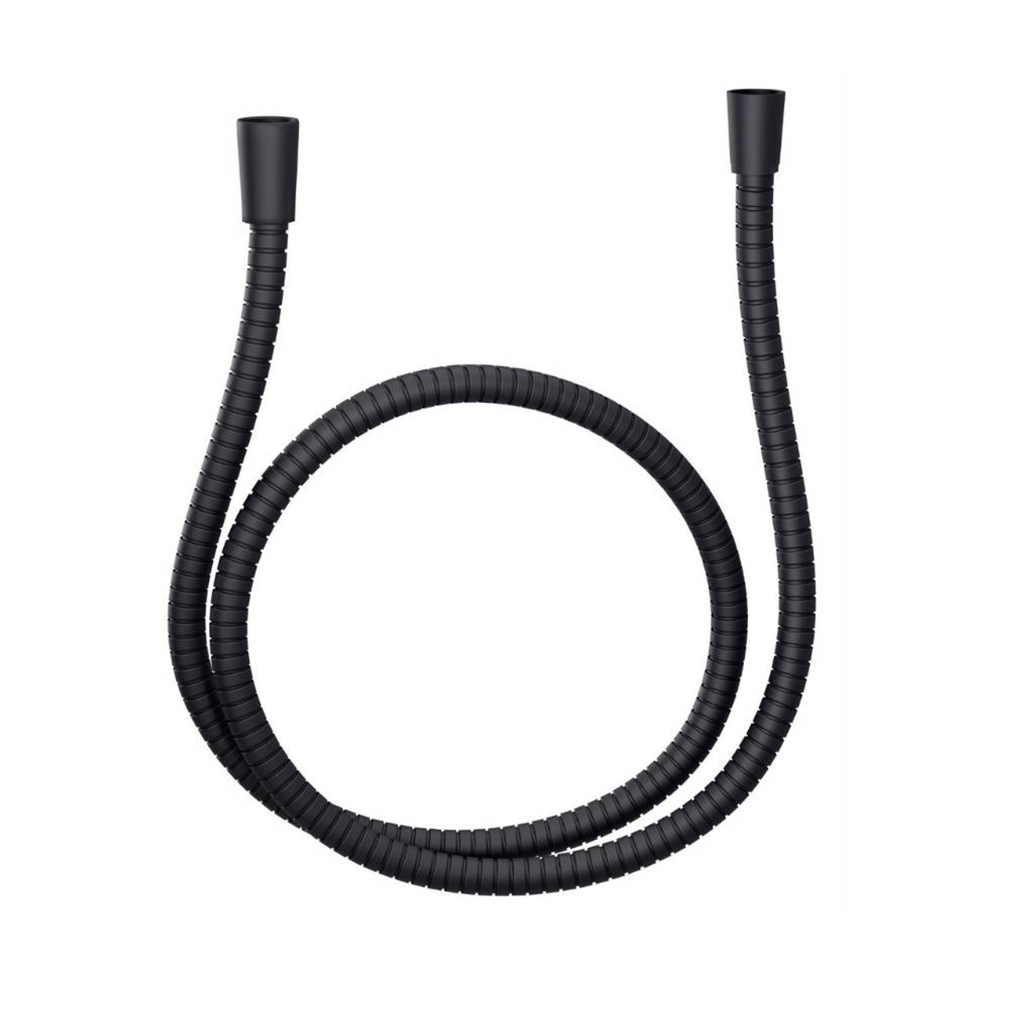 Mangueira para Ducha Higiênica 1,10m Metal Preto Fosco