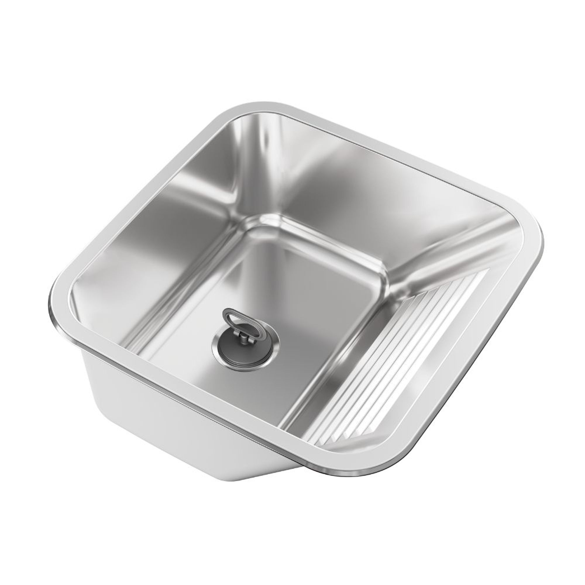 Tanque Monobloco 30 litros Aço Inox Polido Ghel plus
