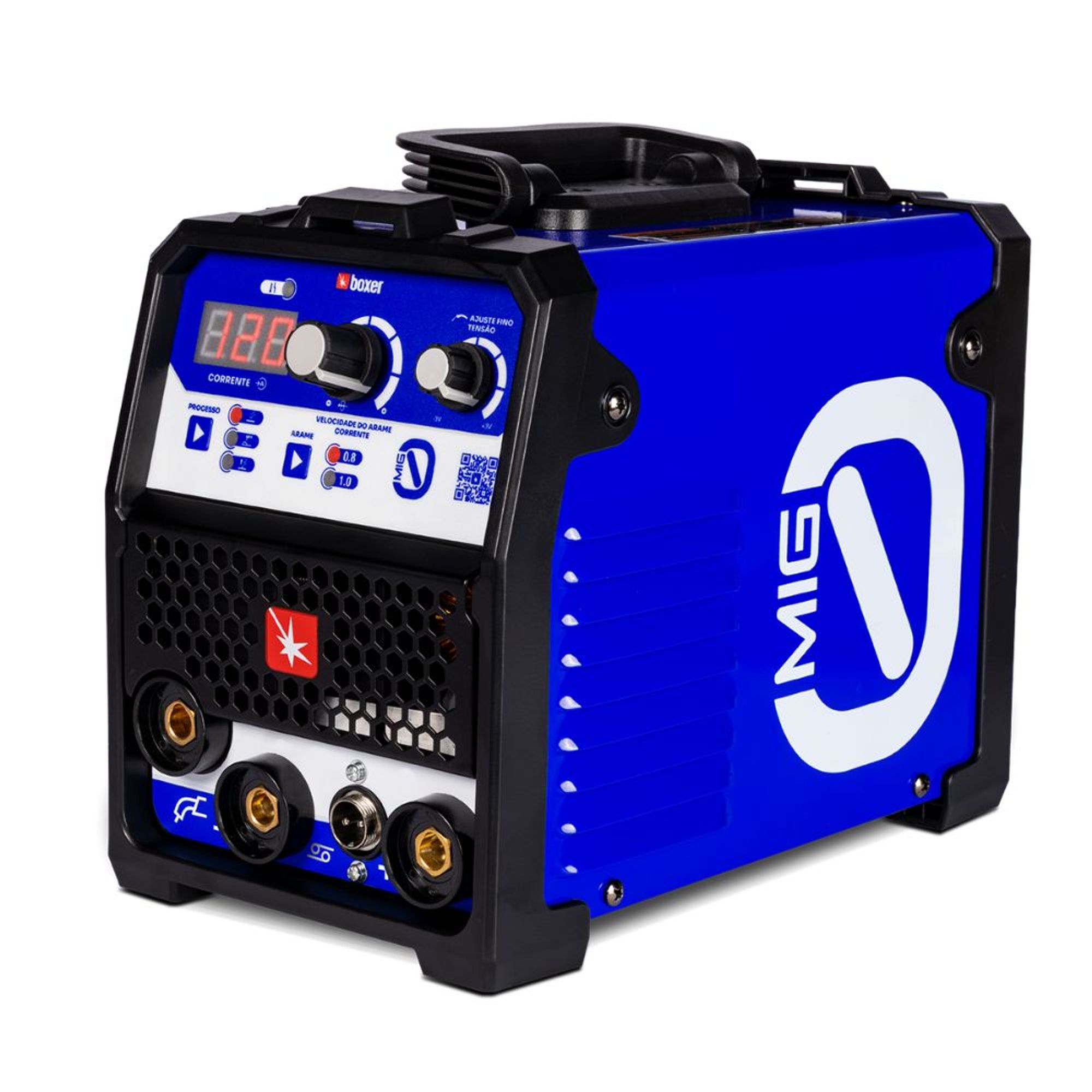 Máquina de Solda Multiprocesso 120A Mig Zero Bivolt Boxer