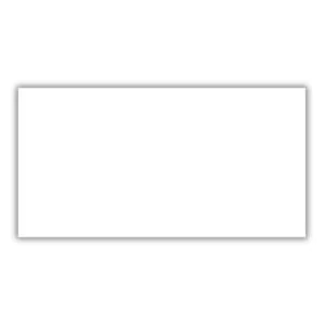 Revestimento Nanoglas White Retificado Polido Branco 38x74cm 1,98m2