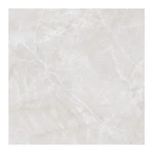 Piso Onix Cielo Retificado Polido Cinza 60x60cm 2,47m2