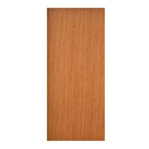 Porta Texturizada Nogal Mel com Acabamento UV 210x80cm Eucatex