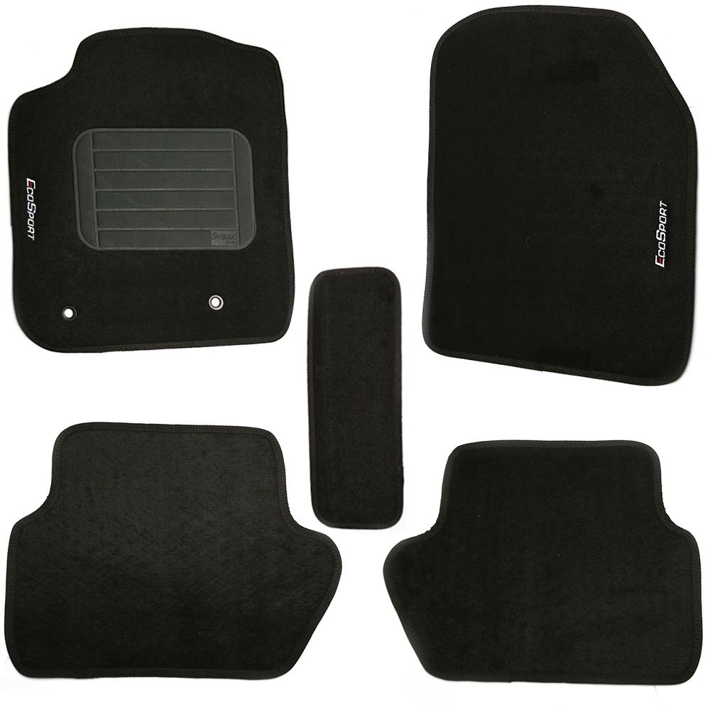 Jogo de Tapetes Eco Sport 13/15 Preto com 5 Peças SAMARA CAR-2190