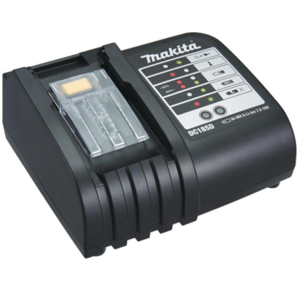 Carregador de Baterias DC18SD Bivolt 3,0Ah para 18V e 14,4V MAKITA-DC18SD