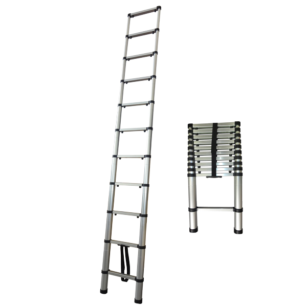 Escada telescópica 3,2 m – 10 degraus – TET3.2M