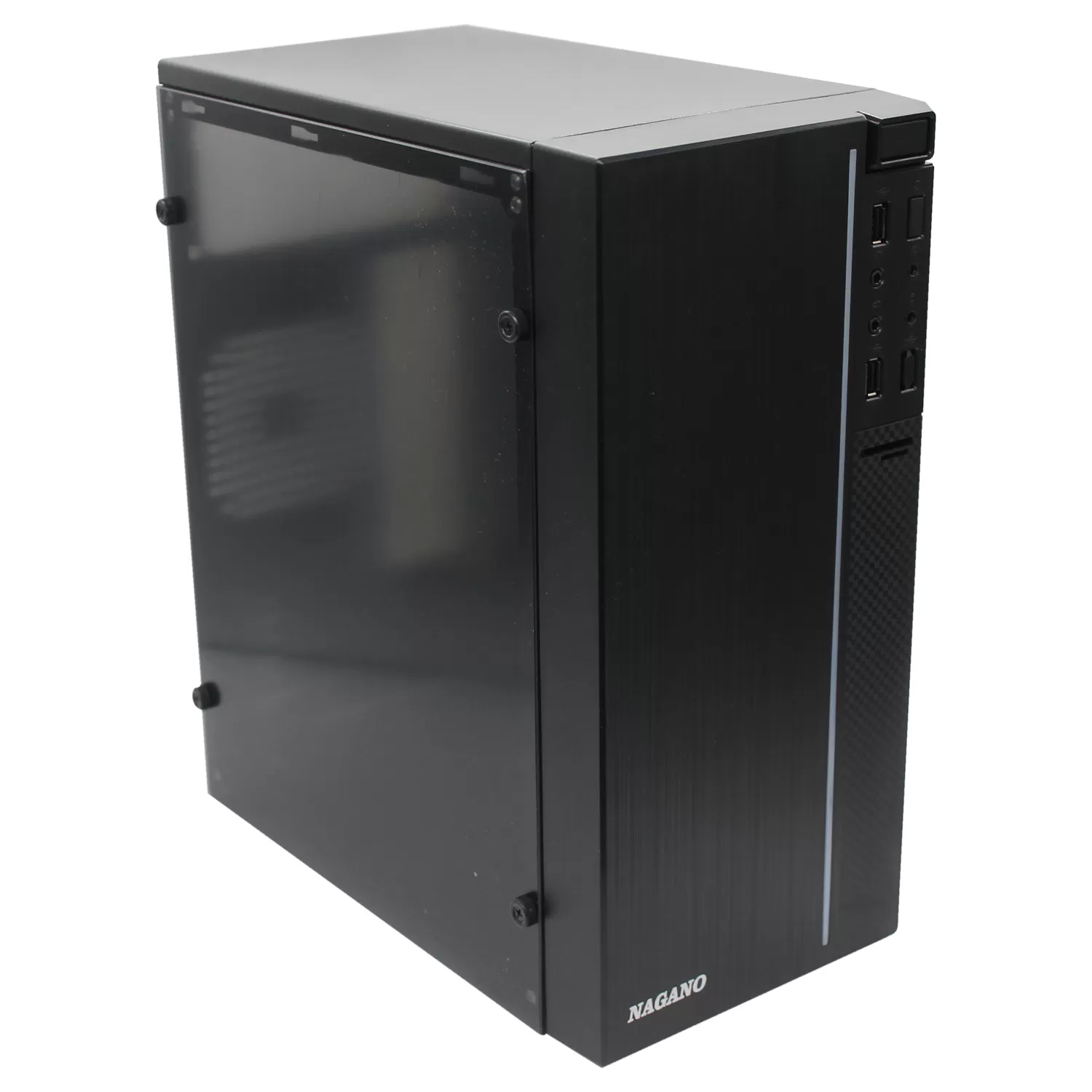 Gabinete Gamer Preto Lateral de Acrílico