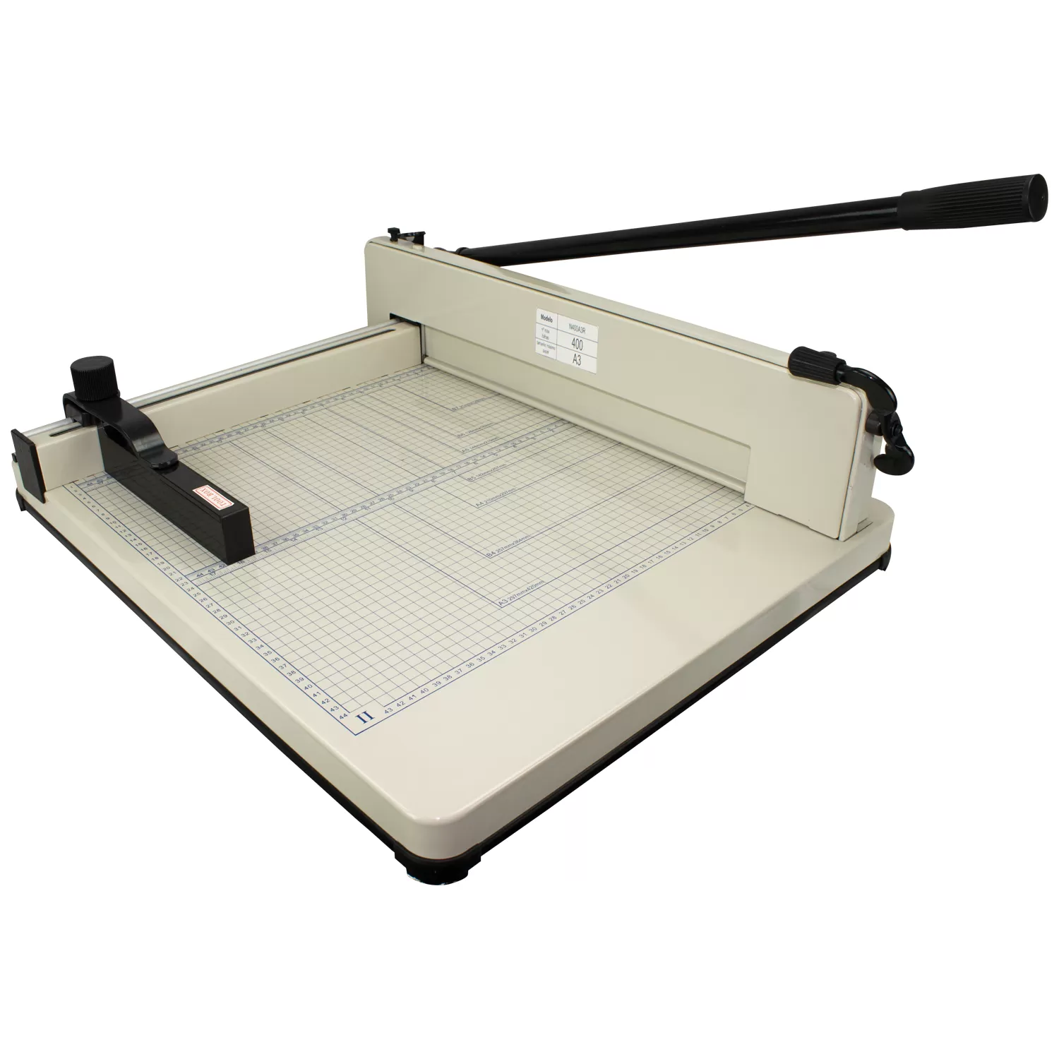Guilhotina 43cm 400 Folhas A3 Pintura eletrostática – N400A3R