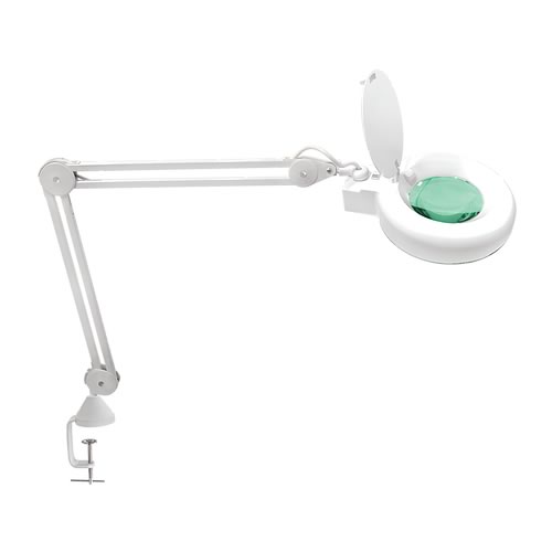 Lupa Bancada Led 8D HL-500