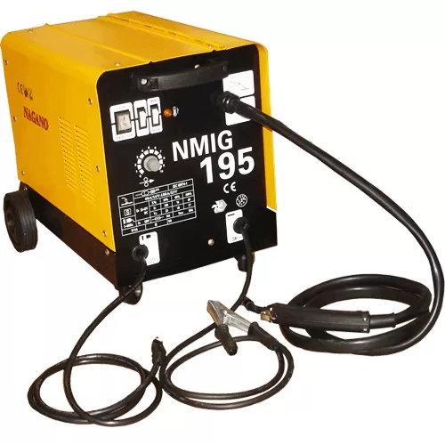 Máquina de Solda 195 Ampéres 60 HZ 220V 5.2KvA Flex Solda Ferro Inox Alumínio – NMIG195