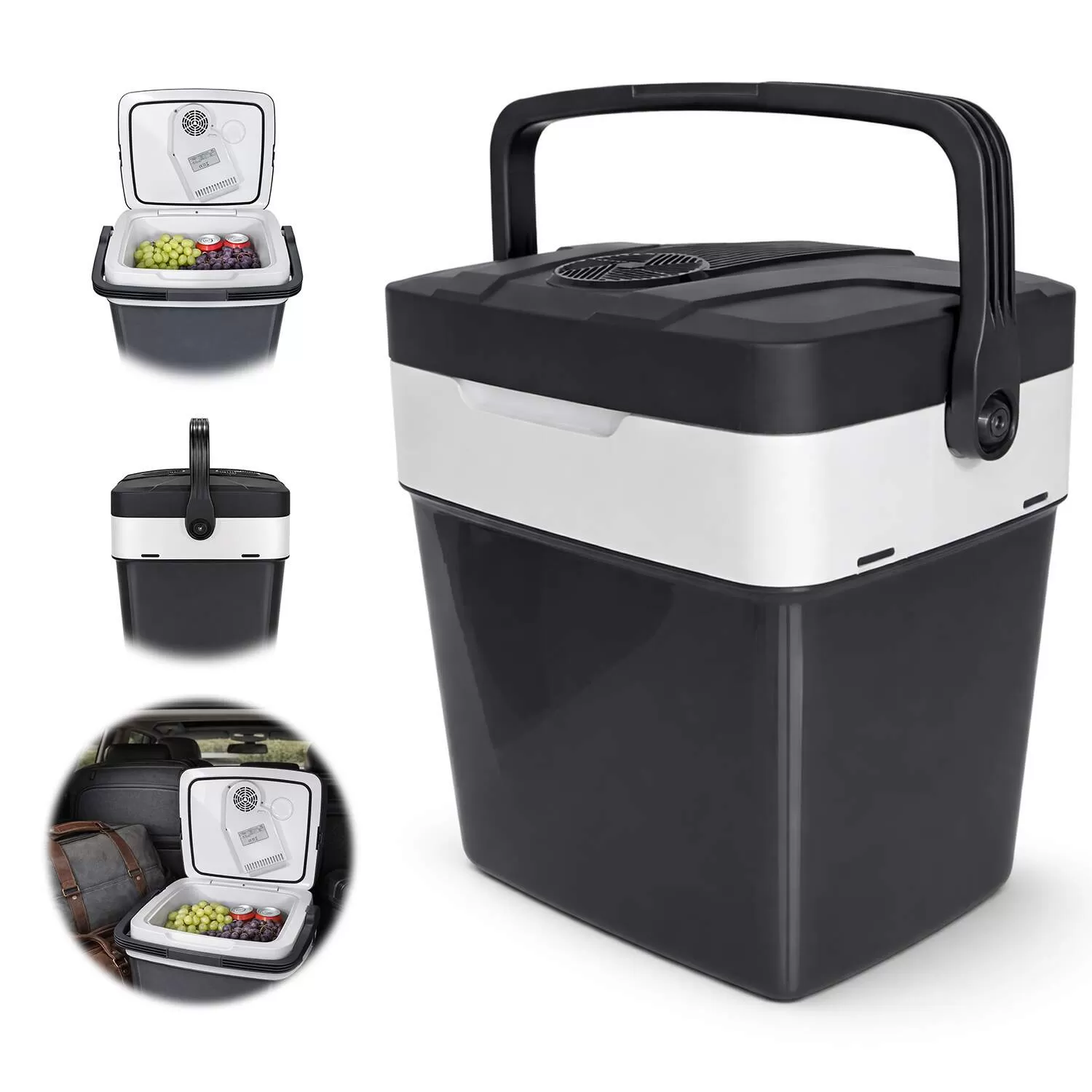 Mini Refrigerador Aquecedor Cooler Automotivo 26 Litros 12v