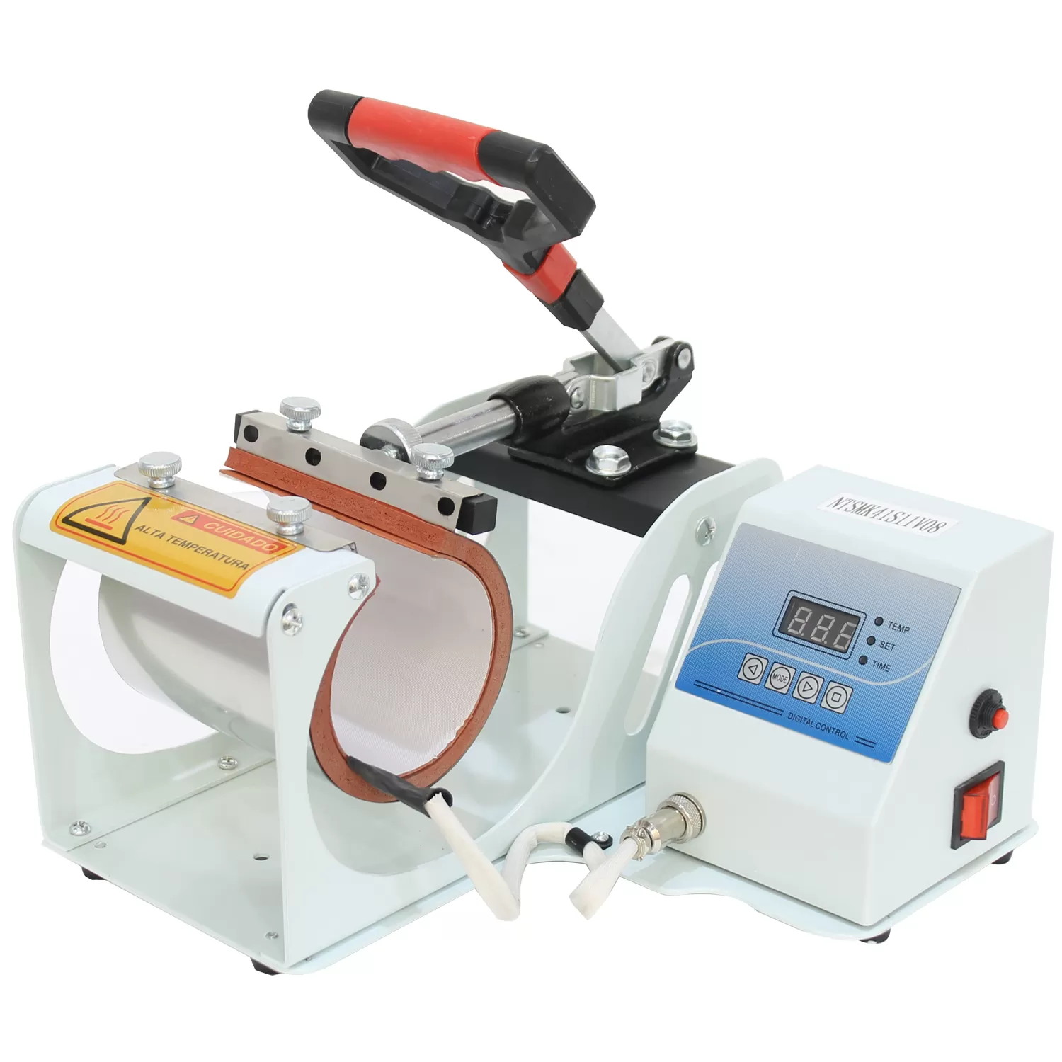 Prensa Térmica para Sublimação em Canecas Painel Digital