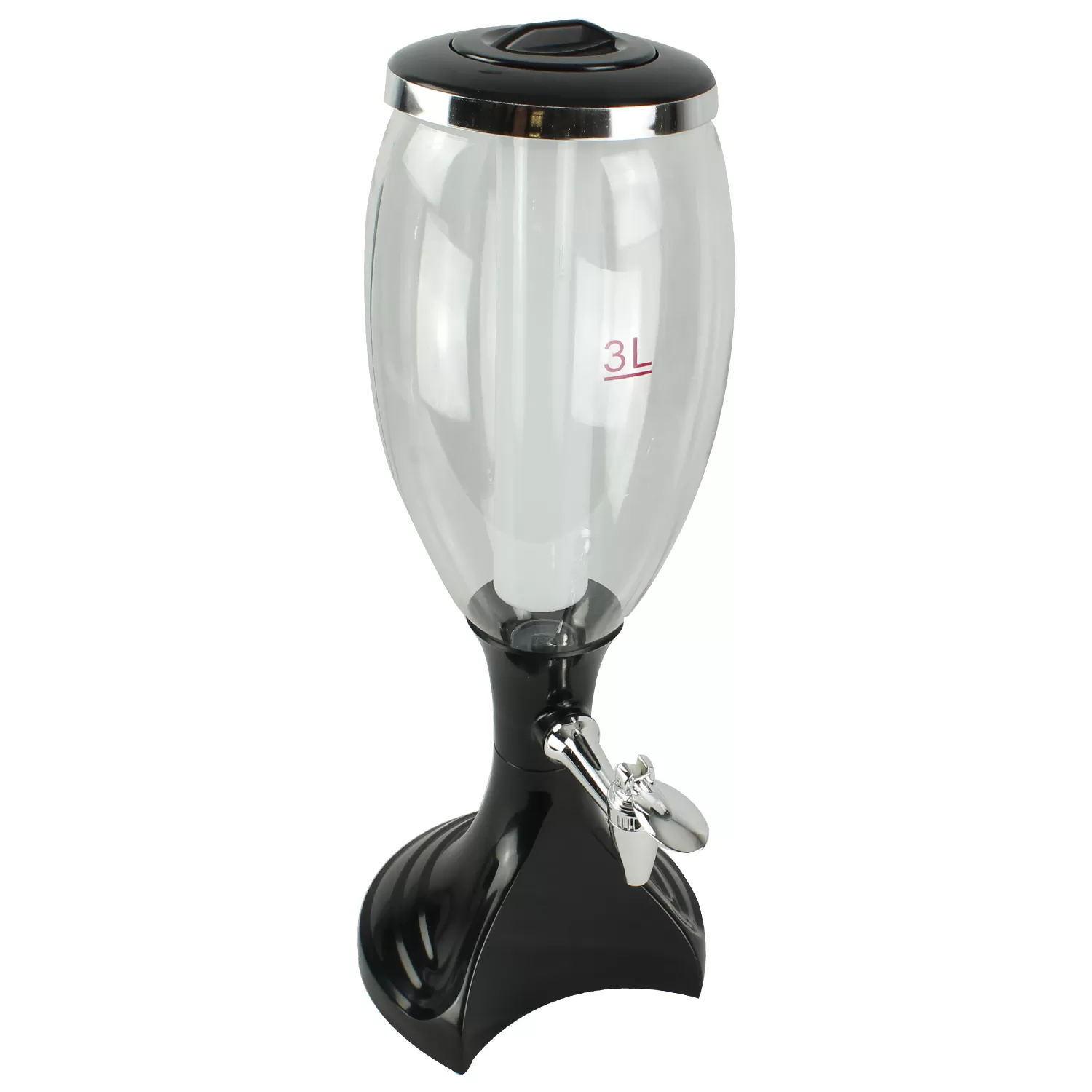 Chopeira 2,5 Litros Com Resfriador Torre De Chopp com luz de Led – TBEER25R