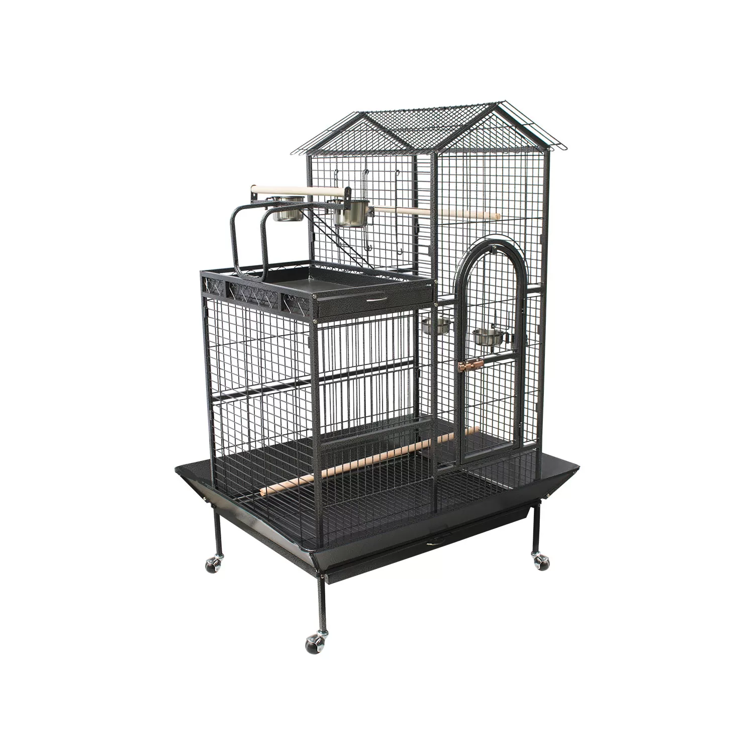 Viveiro Milão para Papagaio Arara Cacatua Ring Neck entre outras Aves – 160x91x114cm