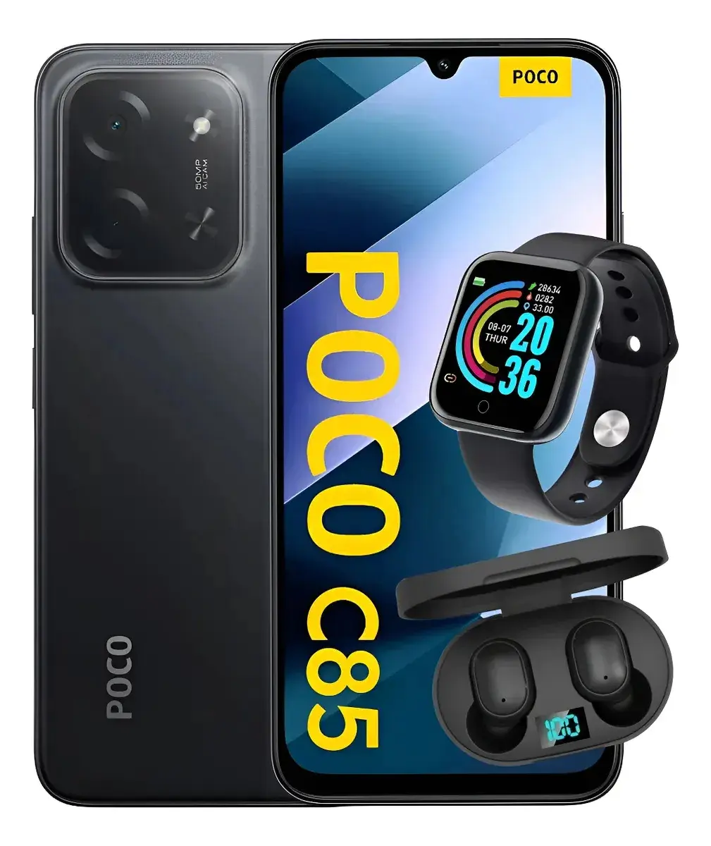 Xiaomi Poco C85 256GB 8GB RAM - Lançamento 2025