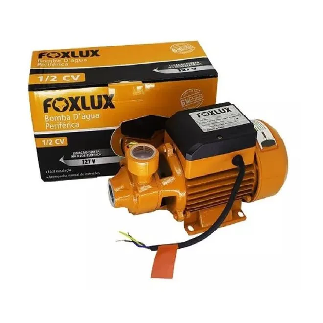 Bomba deapos;água periférica Foxlux ½ CV 220V